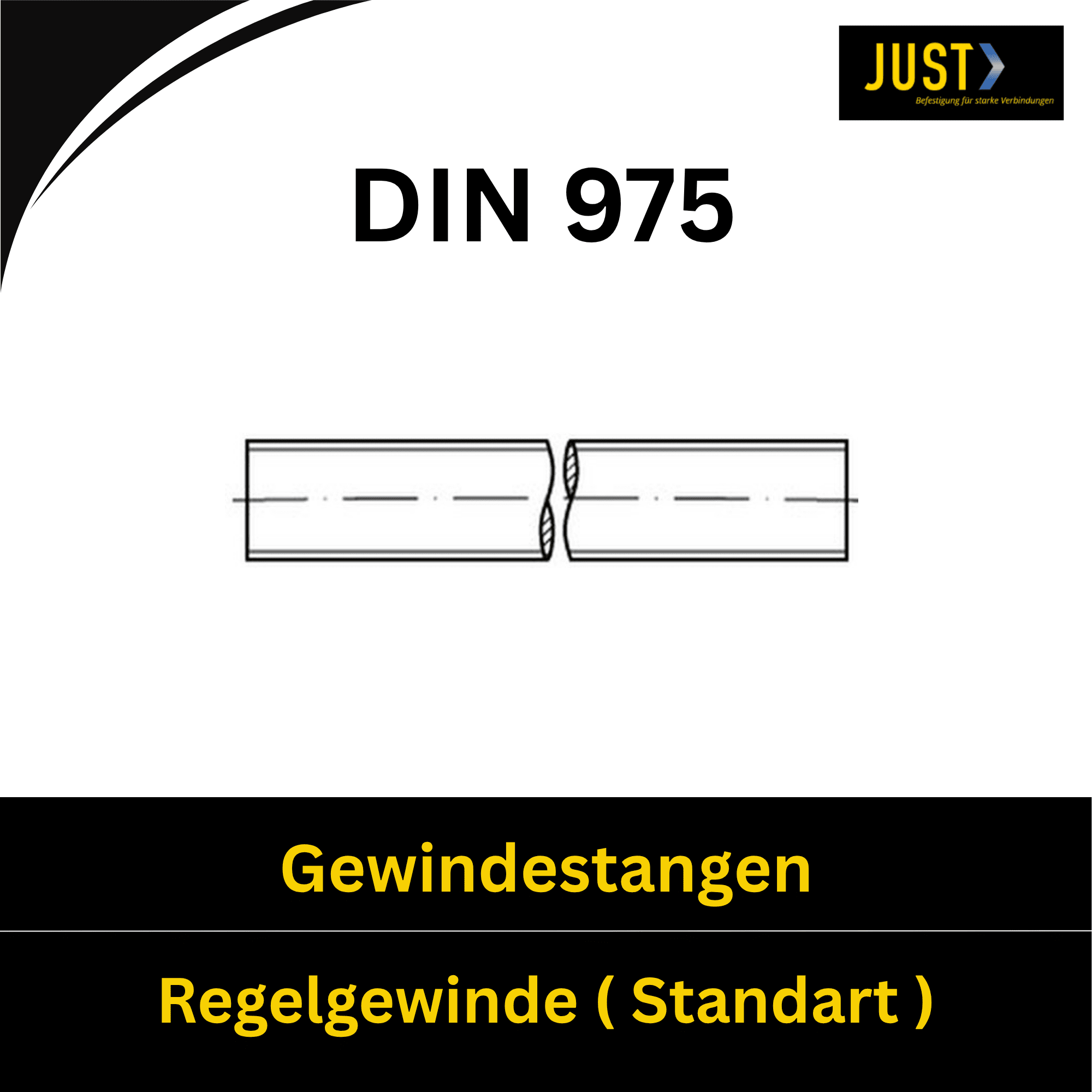 Bild für Kategorie Gewindestangen - Normales Regelgewinde (Standard)